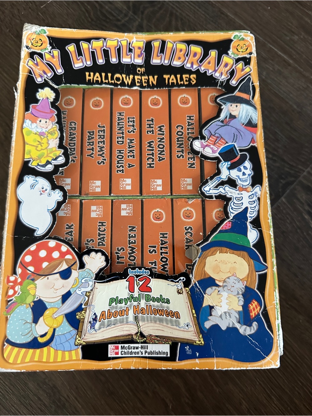 My Little Library Halloween Tales - Orange Kids Book Set